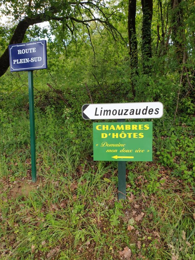 Domaine Mon Doux Reve Panzió Terrasson Kültér fotó